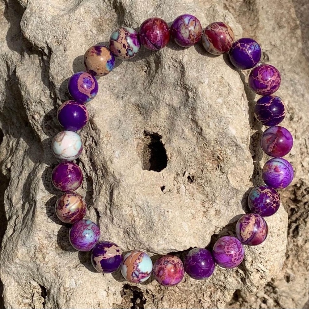 NWOT Imperial Jasper Energy Bracelet - 2 sizes